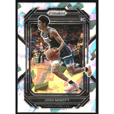 2022-23 Panini Prizm Prizms Ice #238 Josh Minott