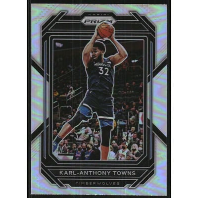 2022-23 Panini Prizm Prizms Silver #68 Karl-Anthony Towns