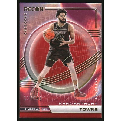 2022-23 Panini Recon Holo Red #66 Karl-Anthony Towns