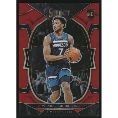 2022-23 Select Prizms Red #73 Wendell Moore Jr.