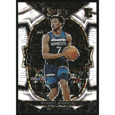 2022-23 Select Prizms White Disco #73 Wendell Moore Jr.