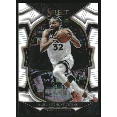 2022-23 Select Prizms White #12 Karl-Anthony Towns