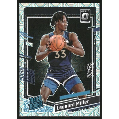 2023-24 Donruss Optic Choice #234 Leonard Miller RR