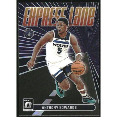 2023-24 Donruss Optic Express Lane Holo #24 Anthony Edwards