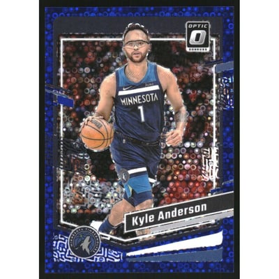 2023-24 Donruss Optic Fast Break Blue #195 Kyle Anderson