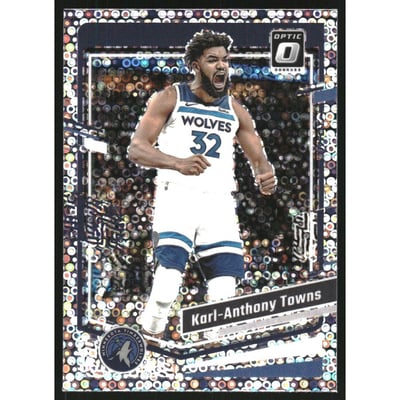 2023-24 Donruss Optic Fast Break Holo #179 Karl-Anthony Towns