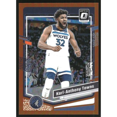 2023-24 Donruss Optic Orange #179 Karl-Anthony Towns