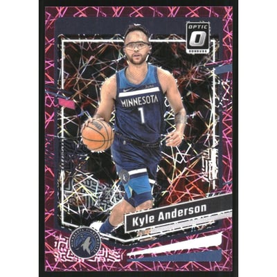 2023-24 Donruss Optic Pink Velocity #195 Kyle Anderson