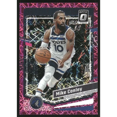 2023-24 Donruss Optic Pink Velocity #77 Mike Conley