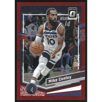 2023-24 Donruss Optic Red #77 Mike Conley