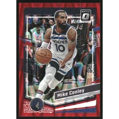 2023-24 Donruss Optic Red Seismic #77 Mike Conley