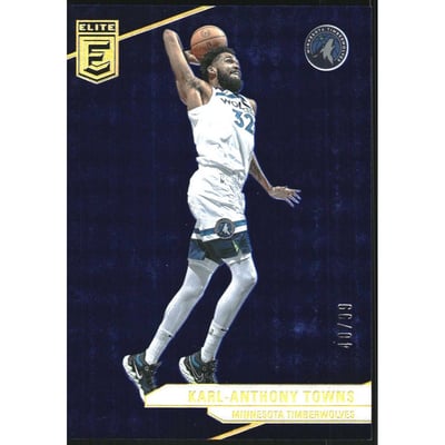 2023-24 Elite Blue #47 Karl-Anthony Towns