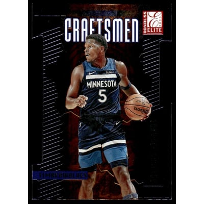 2023-24 Elite Craftsmen Orange Die Cut #14 Anthony Edwards