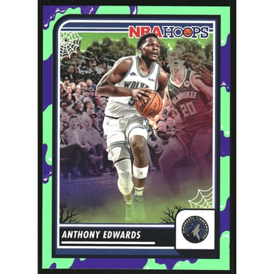2023-24 Hoops Haunted Hoops Slime #87 Anthony Edwards