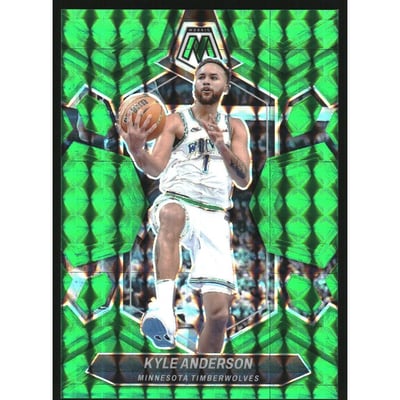 2023-24 Panini Mosaic Mosaic Choice Fusion Green #88 Kyle Anderson