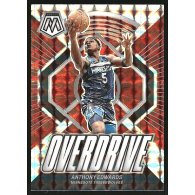 2023-24 Panini Mosaic Overdrive #14 Anthony Edwards