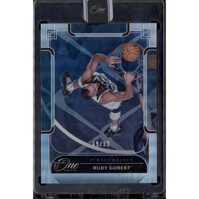2023-24 Panini One and One #17 Rudy Gobert