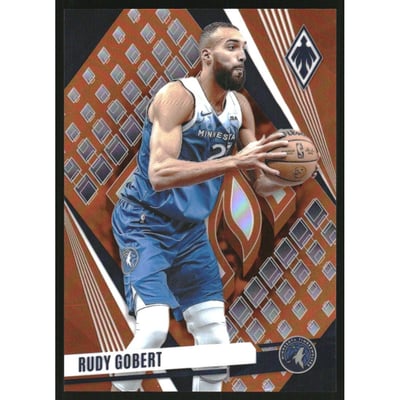2023-24 Panini Phoenix Orange #86 Rudy Gobert