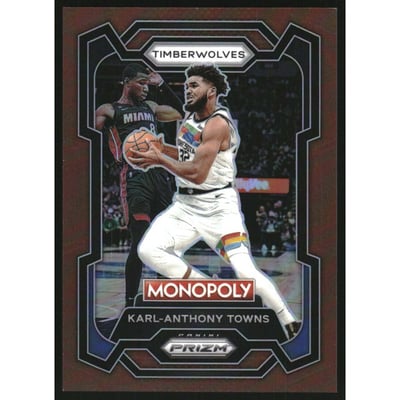 2023-24 Panini Prizm Monopoly Brown #53 Karl-Anthony Towns
