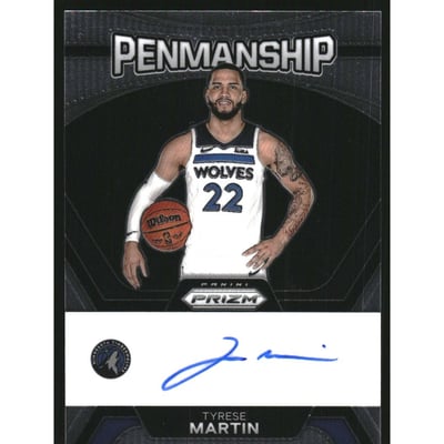 2023-24 Panini Prizm Penmanship #3 Tyrese Martin