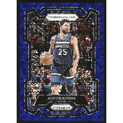 2023-24 Panini Prizm Prizms Fast Break Blue #278 Austin Rivers