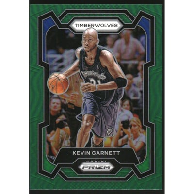 2023-24 Panini Prizm Prizms Green #183 Kevin Garnett
