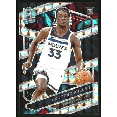 2023-24 Panini Spectra Interstellar #136 Leonard Miller/99