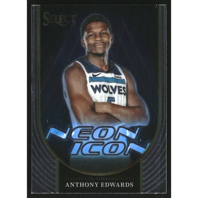 2023-24 Select Neon Icon #5 Anthony Edwards