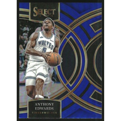 2023-24 Select Prizms Blue #164 Anthony Edwards