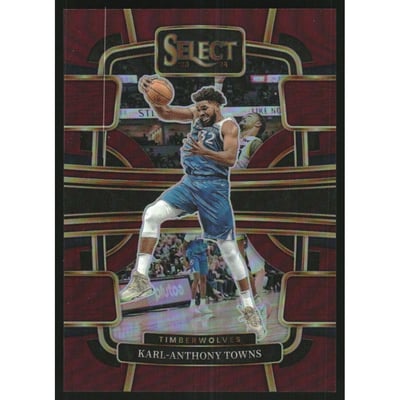 2023-24 Select Prizms Maroon #5 Karl-Anthony Towns