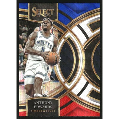 2023-24 Select Prizms Tri-Color #164 Anthony Edwards