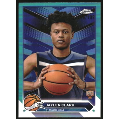 2023-24 Topps Chrome Aqua Refractors #166 Dominique Wilkins