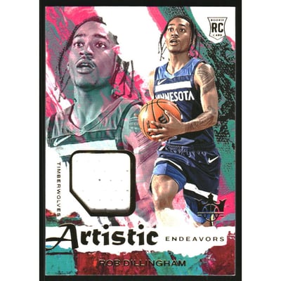 2024-25 Court Kings Artistic Endeavors Jerseys #17 Rob Dillingham