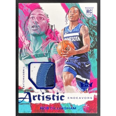 2024-25 Court Kings Artistic Endeavors Sapphire #AE-RBD Rob Dillingham RC /15