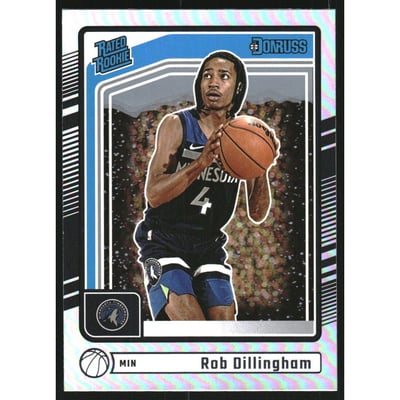 2024-25 Donruss Holo Winter #204 Rob Dillingham RR