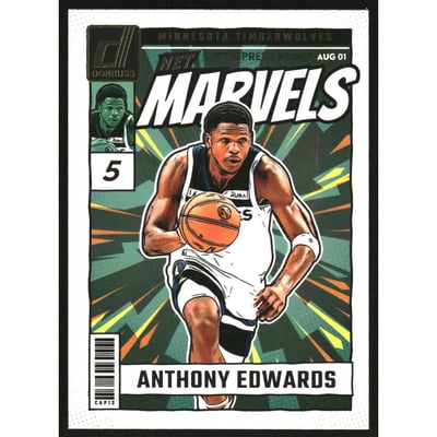 2024-25 Donruss Net Marvels Press Proof #5 Anthony Edwards