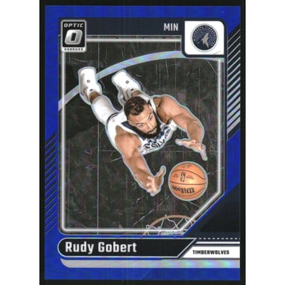 2024-25 Donruss Optic Blue #222 Rudy Gobert
