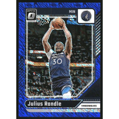 2024-25 Donruss Optic Blue Shimmer #224 Julius Randle