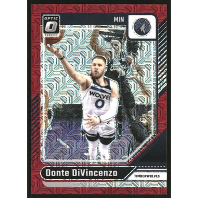 2024-25 Donruss Optic Choice Red #137 Donte DiVincenzo