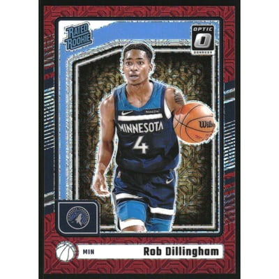 2024-25 Donruss Optic Choice Red #259 Rob Dillingham RR