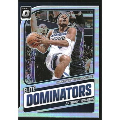 2024-25 Donruss Optic Elite Dominators Holo #14 Anthony Edwards