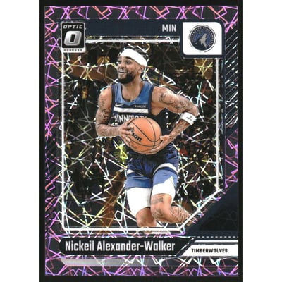 2024-25 Donruss Optic Pink Velocity #4 Nickeil Alexander-Walker