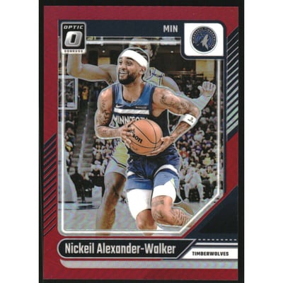 2024-25 Donruss Optic Red #4 Nickeil Alexander-Walker