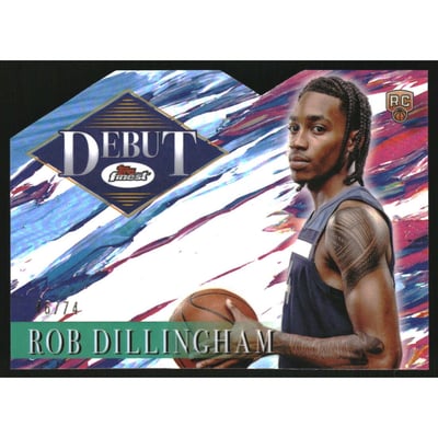 2024-25 Finest Debut Die Cut Refractors #D3 Rob Dillingham