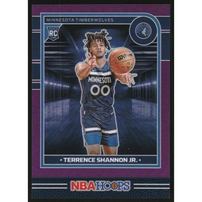 2024-25 Hoops Premium Prizms Purple #257 Terrence Shannon Jr.