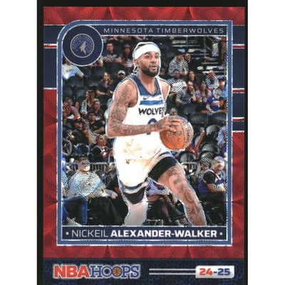 2024-25 Hoops Premium Prizms Red Scope #198 Nickeil Alexander-Walker