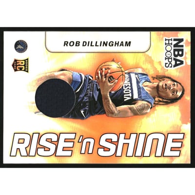 2024-25 Hoops Rise N Shine Memorabilia #33 Rob Dillingham