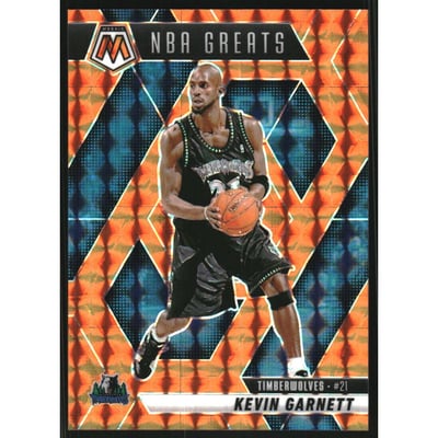 2024-25 Panini Mosaic Mosaic Orange #293 Kevin Garnett/Greats