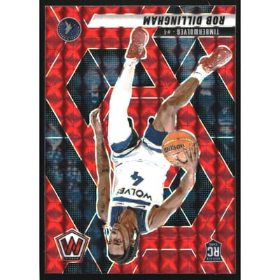 2024-25 Panini Mosaic Mosaic Red #218 Rob Dillingham