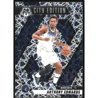 2024-25 Panini Mosaic Premium #279 Anthony Edwards/City Edition